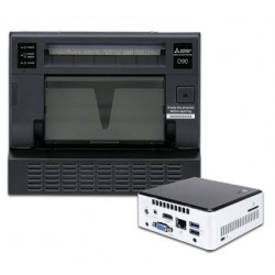 Mitsubishi CP-D90DW and SelFone Wireless Print Station Bundle 